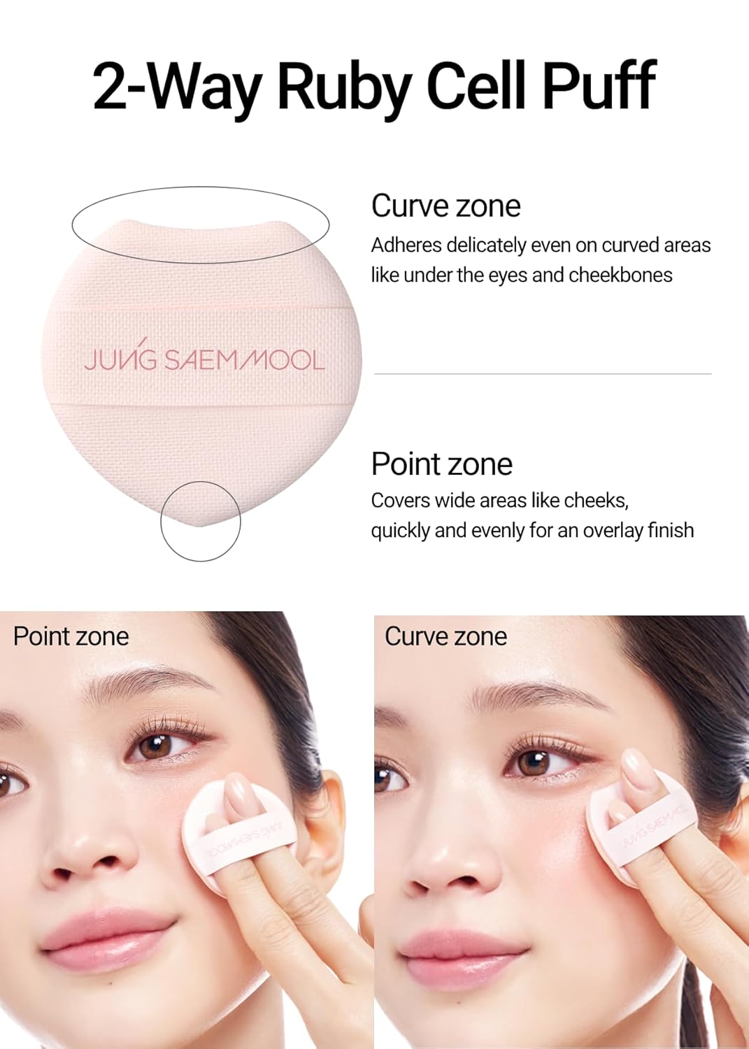 JUNGSAEMMOOL Artist Cushion Blush (Lavender Pink) | Easy to Blend, Lightweight, Hydrating Korean Makeup Cushion Blush for Dewy & Glowing Cheeks