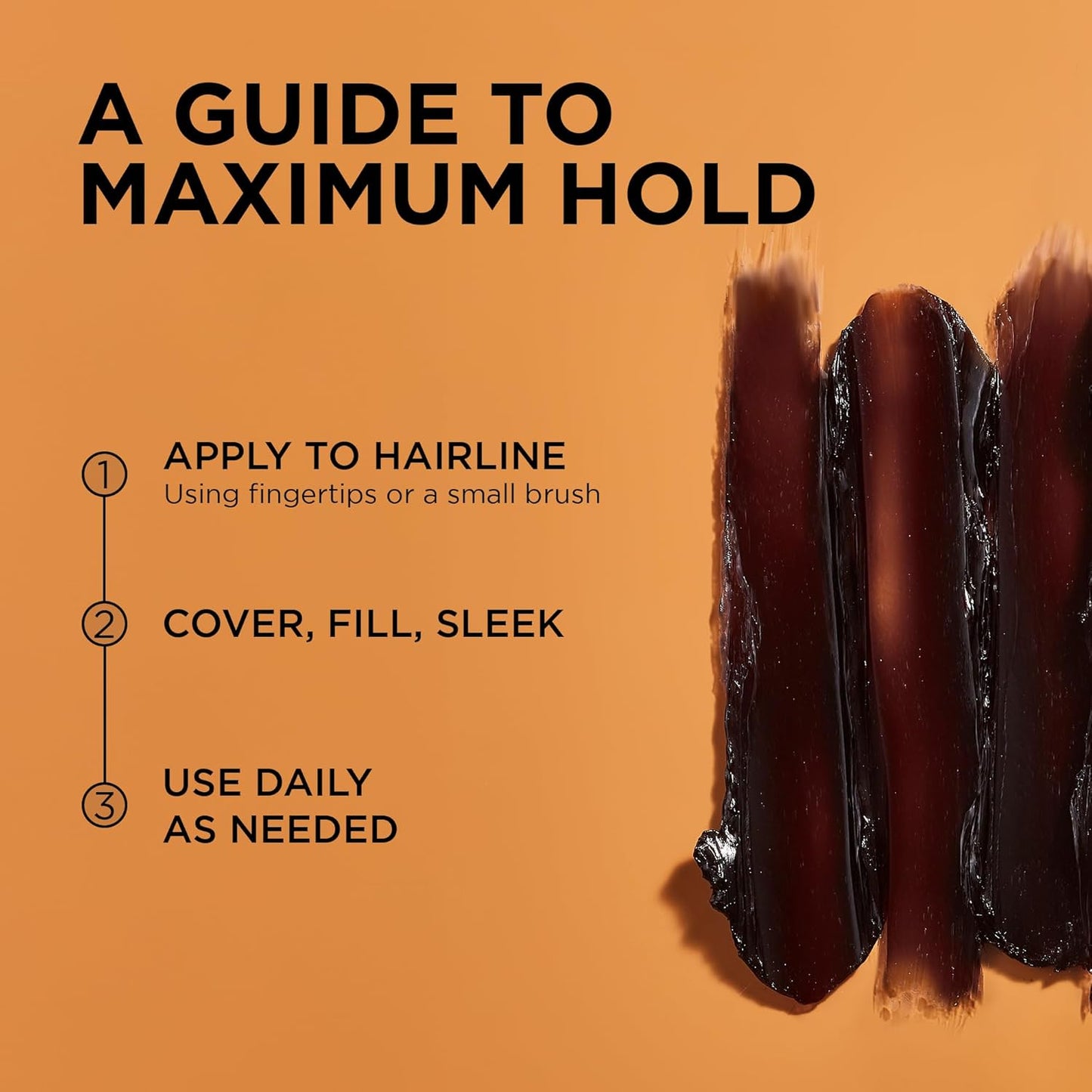 African Pride Black Castor Miracle Hold & Cover Edges Hair Gel with Black Castor Oil & Coconut Water Edge Control for Braids, Locs, Slick Styles & Strong Hold 2.25oz