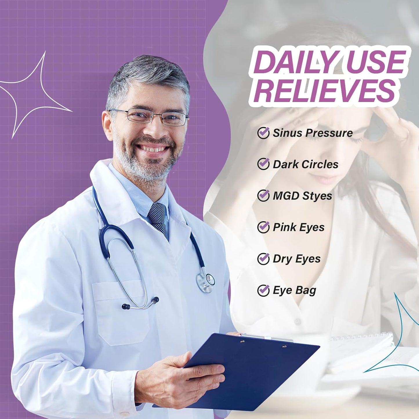 16 Packs Steam Eye Masks for Dry Eyes Self Heated Eye Mask Disposable Sleep Mask Soothing Headache Relief Dry Eye,Hot Warm Compress for Stress Relief Relief Eye Fatigue, Spa Gifts Travel Essentials