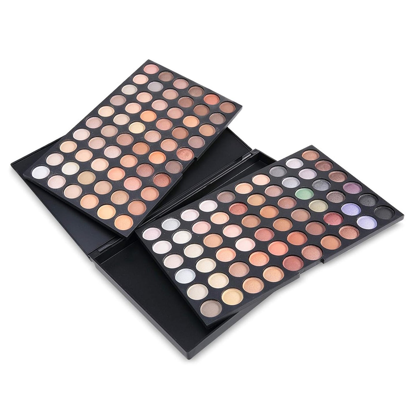 120 Nude Eyeshadow Palette, Beauty Makeup Palette Multicolor Combinable Highly Pigmented Warm Color Cosmetic Sweatproof Matte Pearl Shimmer Makeup Shadow Palette Professional for Women #4