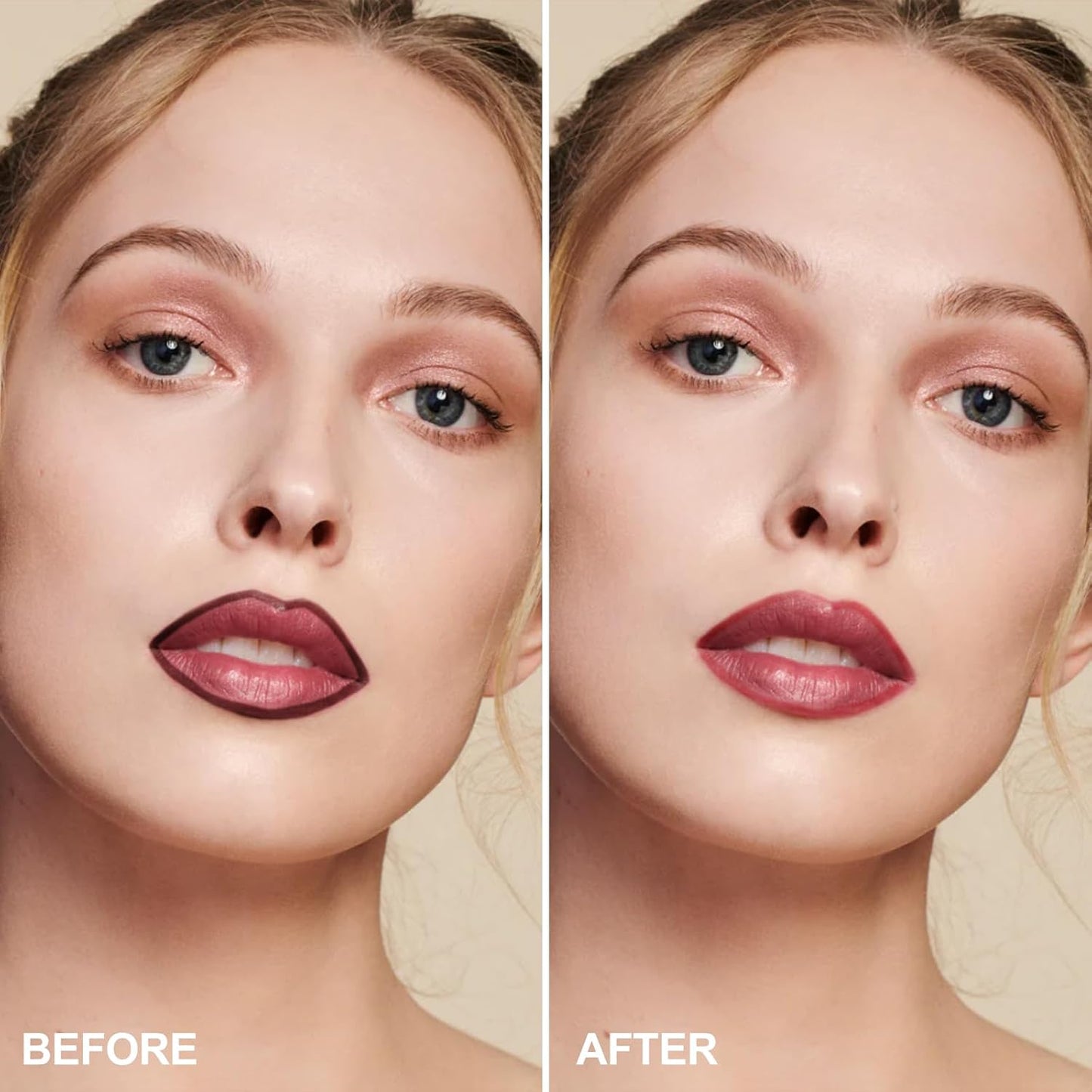 Lip Liner - Lip Stain Peel Off Moisturizing Long-Lasting & Waterproof Transfer Proof & Plumping, Non-Stick Cup Lip Liner Stain Tint For All Skin Types (Mauve, 1 PCS)