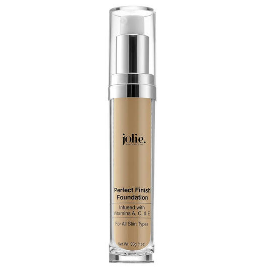 Jolie Perfect Finish Liquid Foundation Makeup SPF 15 Oil Free (LW3)