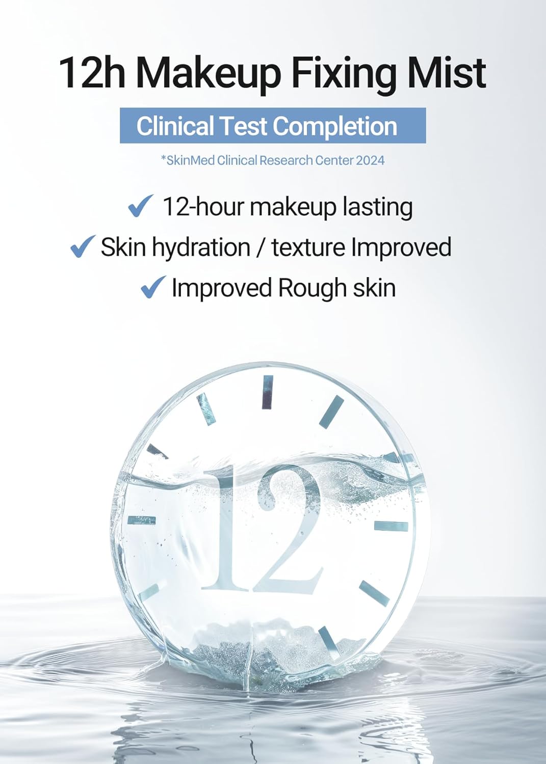 JUNG SAEM MOOL Essential Mool Micro Fitting Face Mist 1.86 Fl Oz, Ultra-Fine Hydrating Makeup Setting Spray with Thermal Spring Water, Long-Lasting Fixing Power Dewy Glow Primer, Korean Face Mist