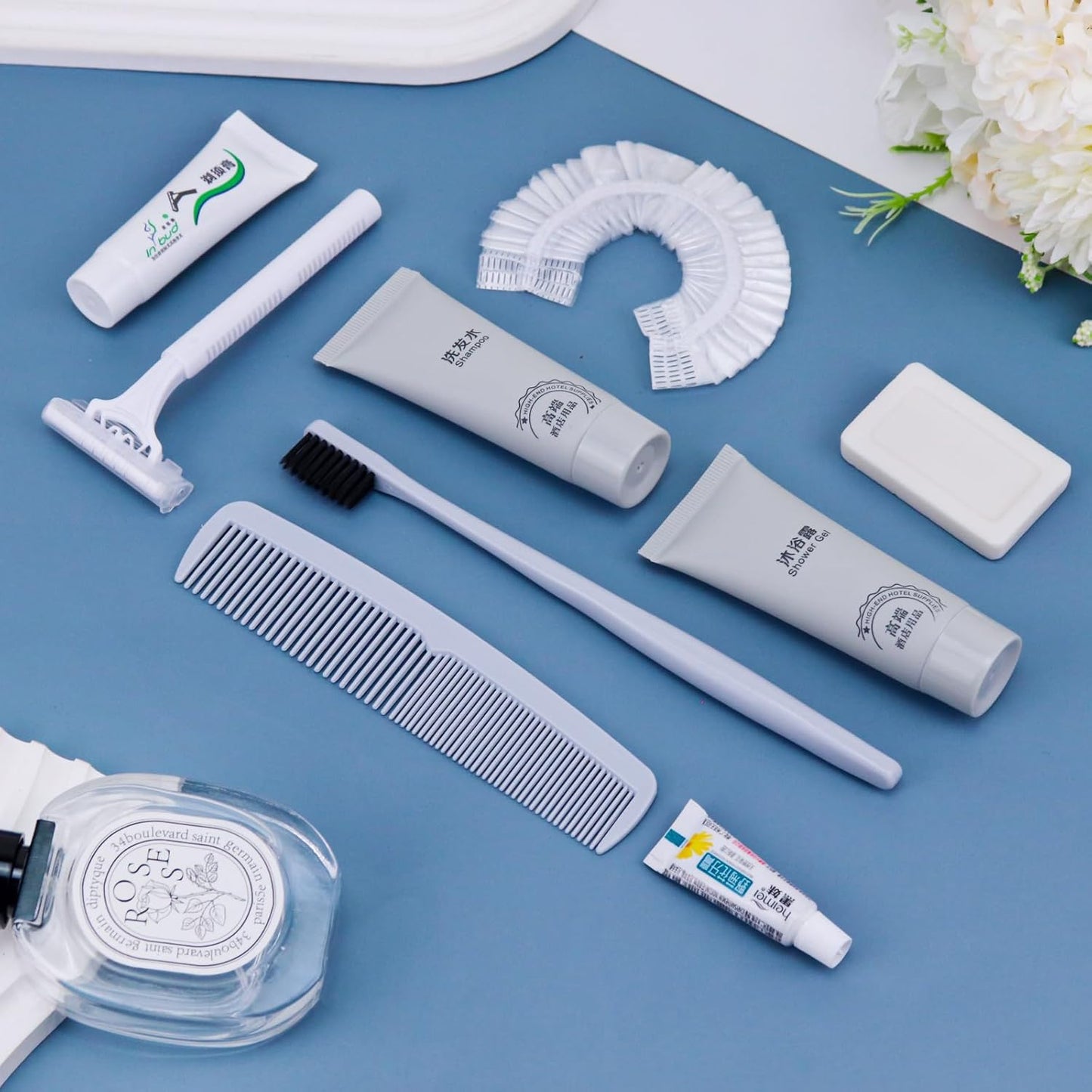 Hygiene Kit, Hygiene Kit Bulk, Individually Packed,The Travel Hygiene Kit Is Fully Equipped, Convenient For Personal Washing, Convenience Kits Suitable For Hotel, Home, Camping, Travel ( Pack-25)