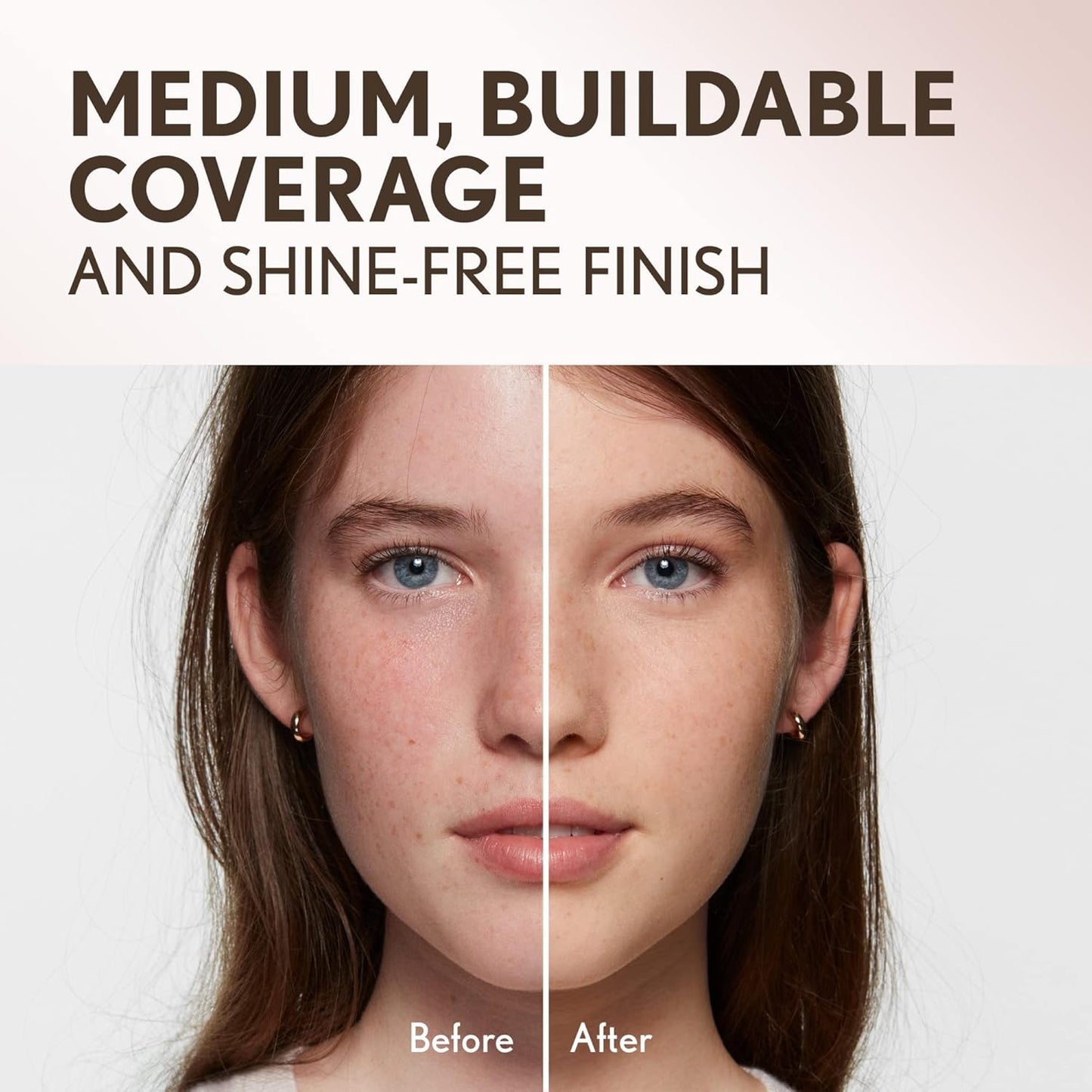 Covergirl Clean Invisible Pressed Powder, Lightweight, Breathable, Vegan Formula, Classic Ivory 110, 0.38oz