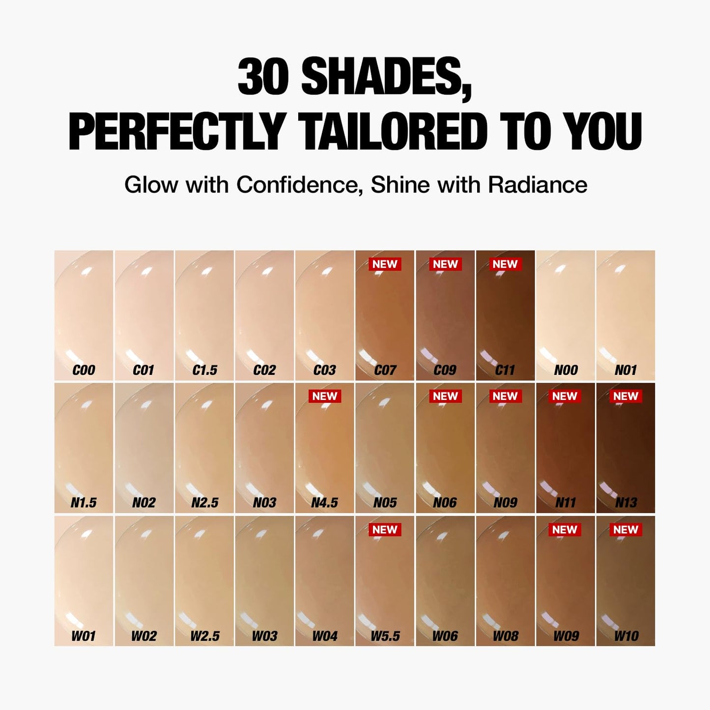 TFIT Radiance Fit Serum Foundation - Flawless Coverage, Dewy finish, Long-lasting, Lightweight, Korean Makeup,1.05 Oz. (C1.5 Lingerie, 1.05 Oz.)