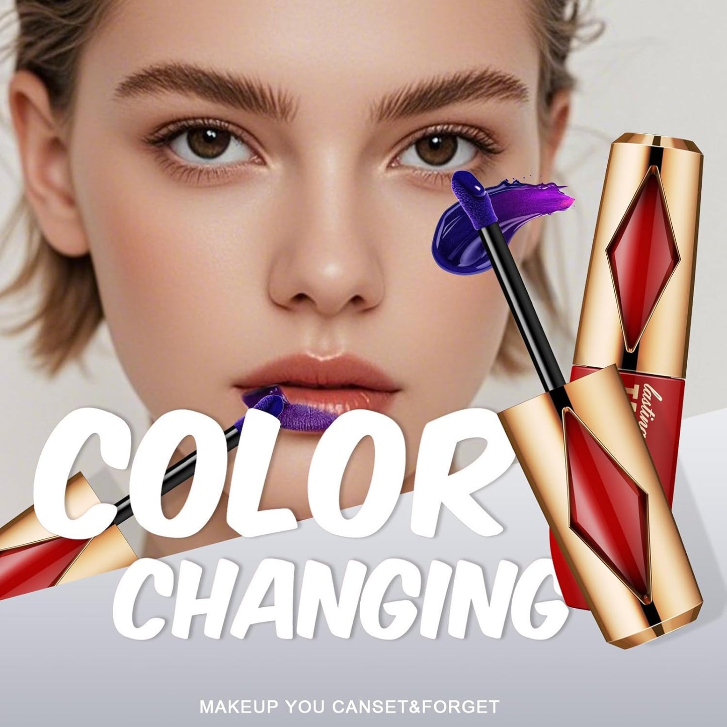 Peel Off Lip Stain -Lip Stain Peel Off Masque - Long Lasting, Waterproof and Transfer Proof Nude Lip Tint, Matte Finish Peel Off Makeup