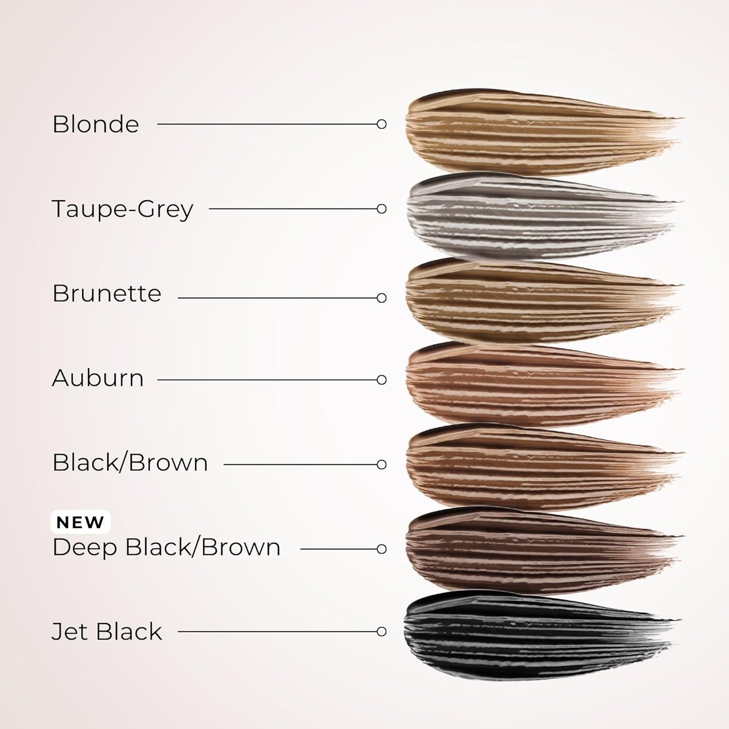 WUNDERBROW Eyebrow Gel, Waterproof, Smudgeproof, Lasts for Days, Shade: Black/Brown, Vegan and Cruelty-Free