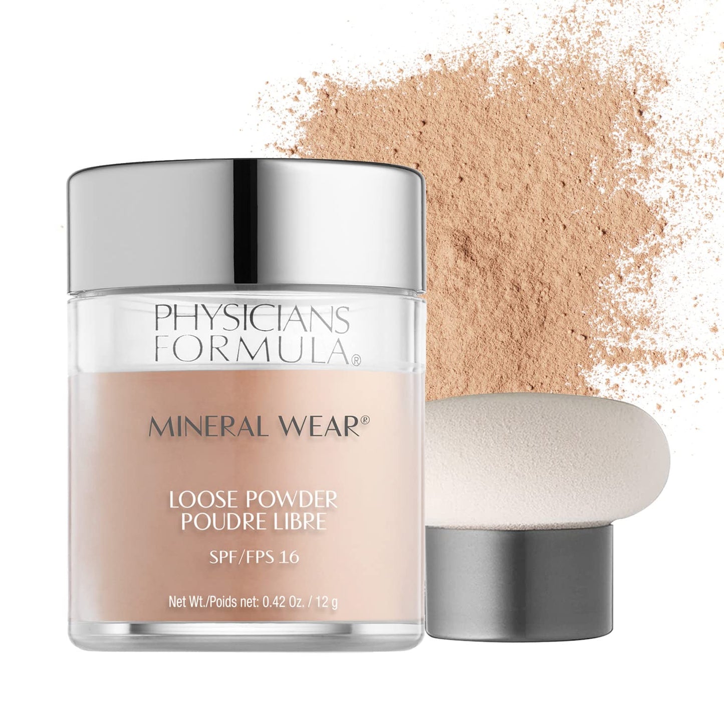 Physicians Formula Mineral Wear Talc-Free Loose Powder Creamy Natural, Dermatologist Tested, Clinically Tested & Butter Glow Concealer Light-to-Medium