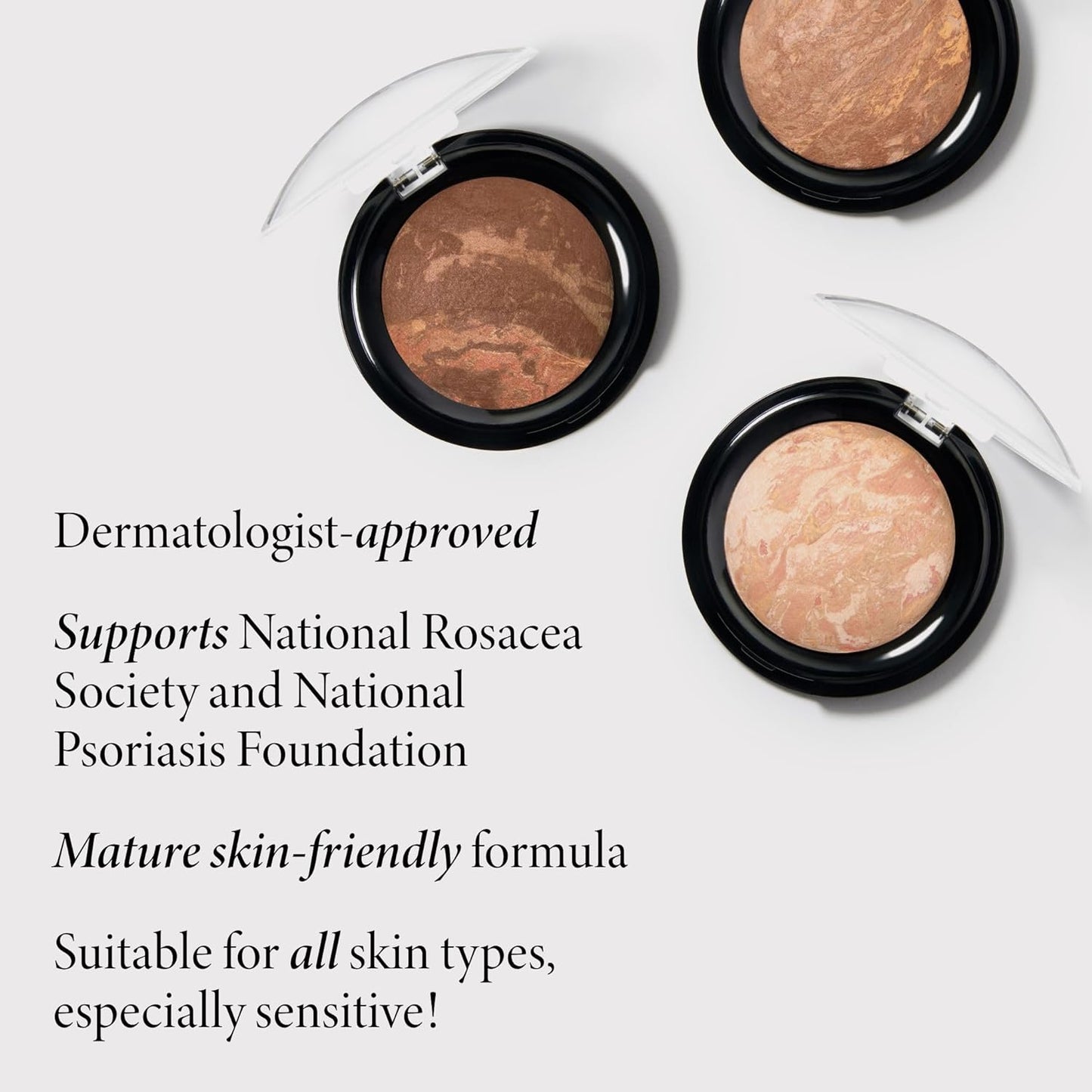 LAURA GELLER NEW YORK Award-Winning Baked Balance-n-Brighten To Go Color Correcting Powder Foundation - Fair - Buildable Light to Medium Coverage - Demi-Matte Natural Finish