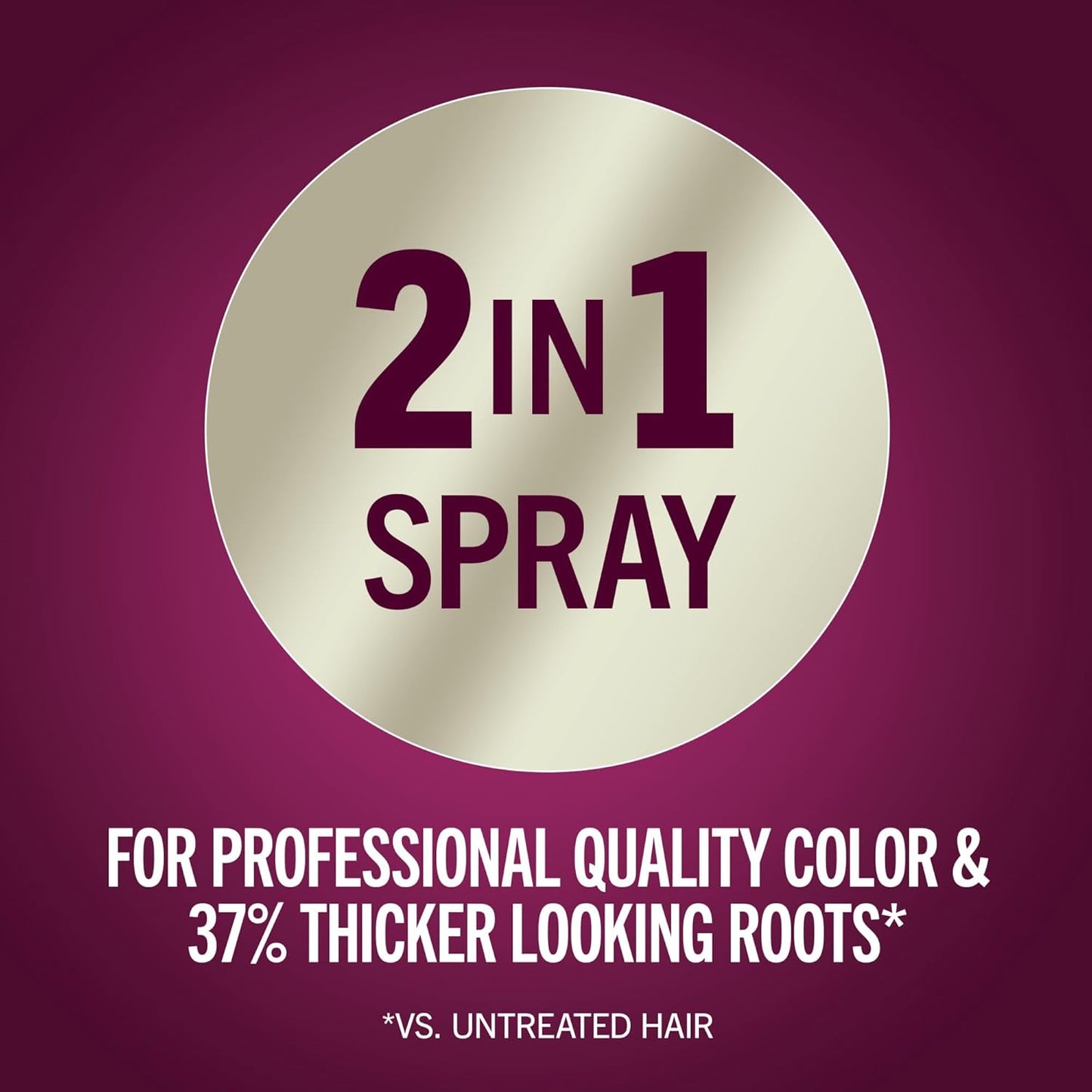 Schwarzkopf Keratin Color Root Temporary Hair Color Spray, Dark Brown - Salon Inspired Temporary Hair Dye, for up 100% Gray Coverage and Thicker Looking Roots, Ammonia free