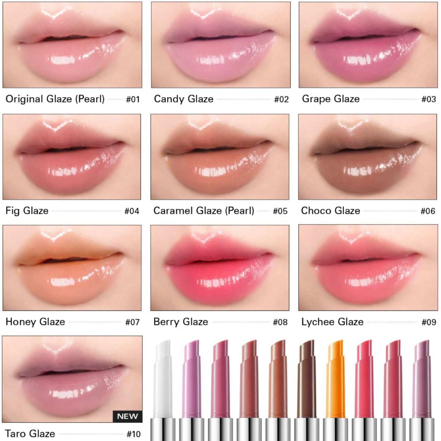 BBIA Over Glaze Stick - Lip Plumping Gloss Melting Balm Lipstick, Intensive Volume Up, High Shine & Glossy, Ultra Watery Moisturizing & Volumizing, Glowy Texture, Korean Lip Makeup (03 GRAPE GLAZE)