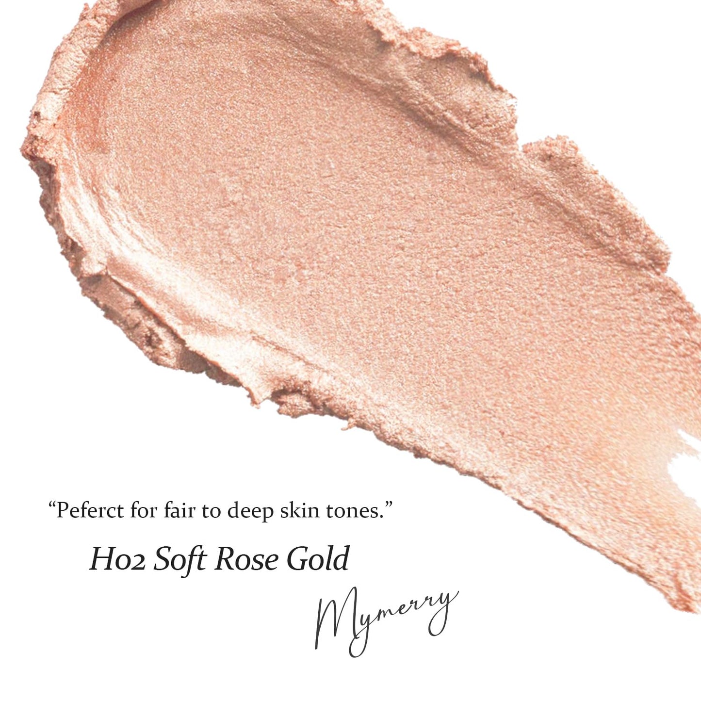Dewy Highlighter Makeup, Highlighter Makeup Stick for Face and Body, Radiant & Shimmer Glow, Buildable Color for All Day | Vegan & Cruelty-Free | Champagne Rose Gold 15g/0.53fl.Oz
