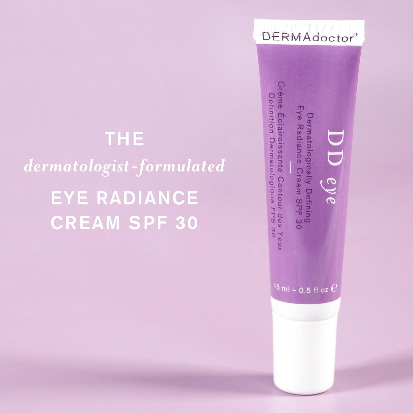 DERMAdoctor DD Eye Dermatologically Defining Eye Radiance Cream SPF 30, 0.5 oz