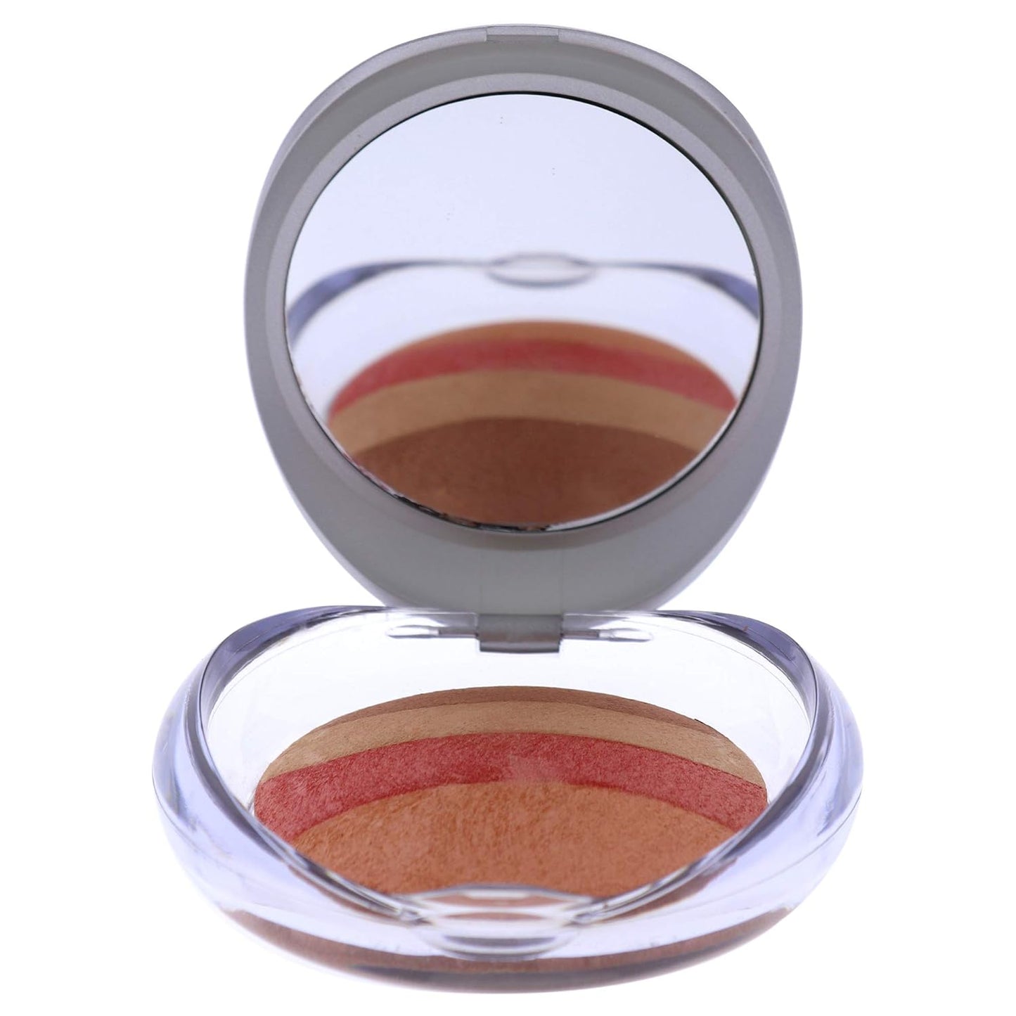 PUPA Milano Luminys Baked All Over Illuminating Blush-Powder-Moisturize And Protect Skin-Soft And Velvet Smooth Finish-Silky And Light Texture-4 Tone Compact-06 Coral Stripes-0.32 Oz,I0111601