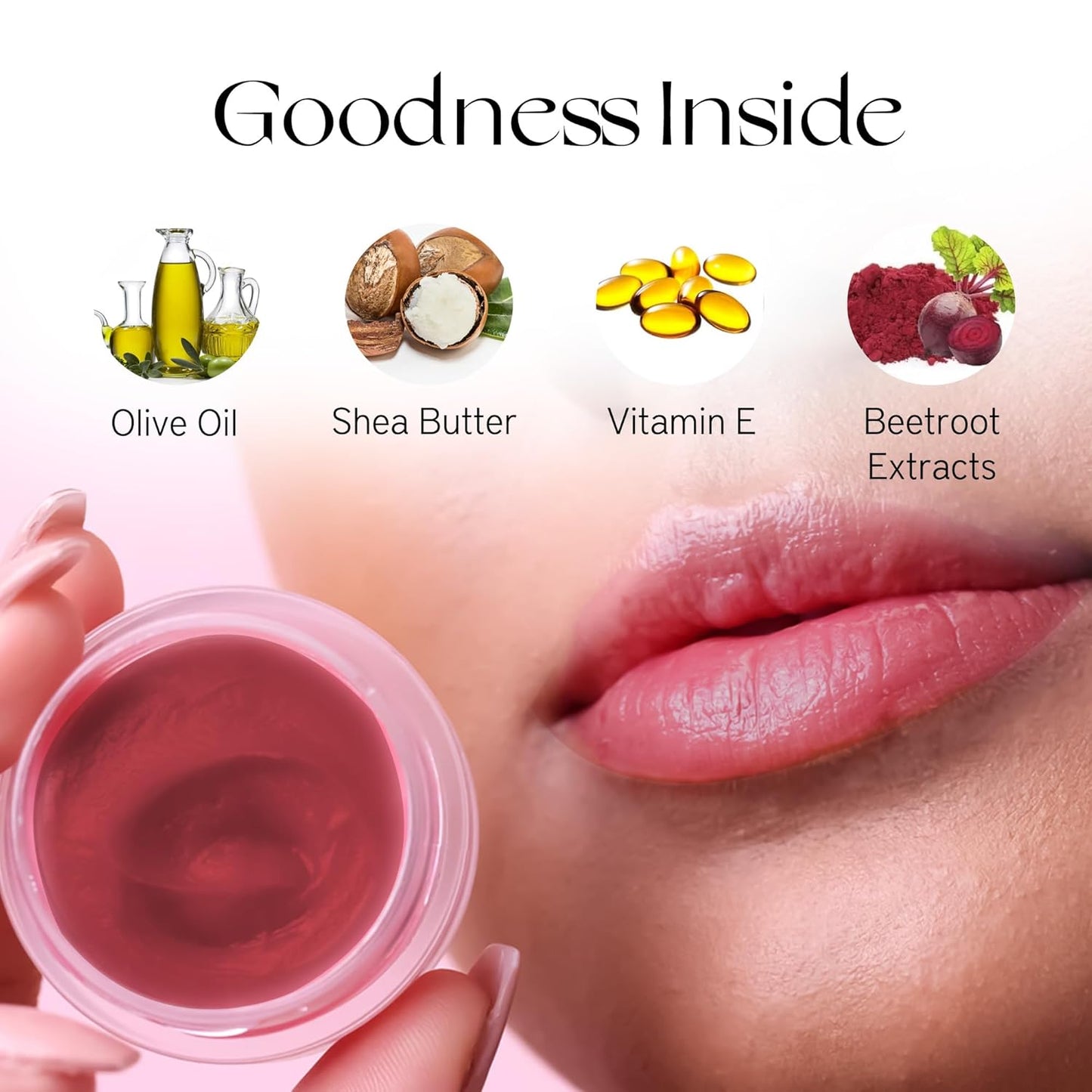 Nourish Mantra Beetroot Blast Lip Balm with SPF | Made with Olive oil, Shea Butter, Vitamin E and Avocado Oil | For Dry, Chapped & Dark Lips | Best for Both Women and Men | 12g (Pack of 3, Beetroot)