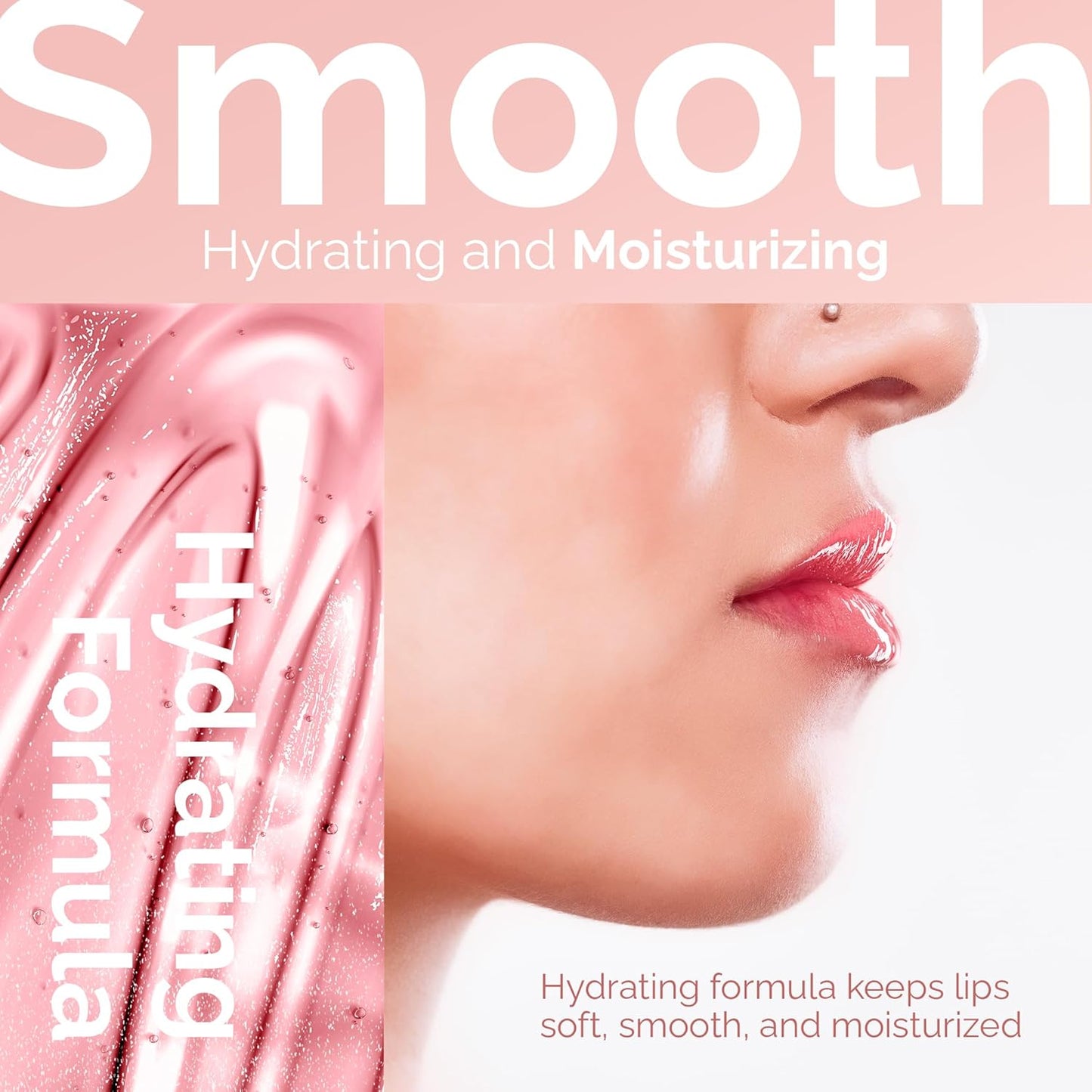 LuxeLip™ Matte Lipstick, Hydrating Non-Sticky Lip Gloss for Luminous Shine & Moisturized Lips, Lightweight, Long-Lasting Glossy Finish, Cruelty-Free Lip Makeup for Women (Luminous Pearl, 8ml)