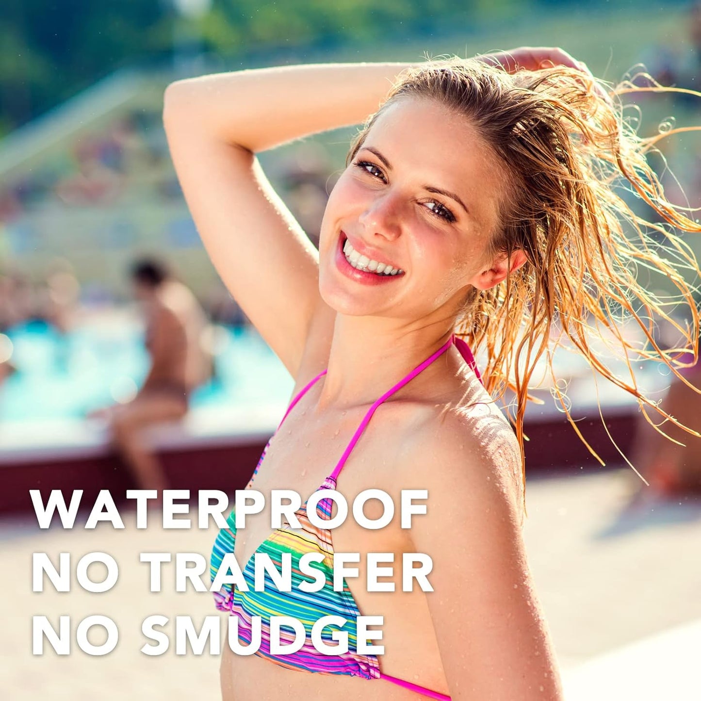 ALLROSE Eyebrow Stamp Stencil Kit - Eye Brow Stamping Kit, One Step Brow Stamp Kit, 20 Brow Stencils and Stamp Kit, Waterproof Perfect Eyebrow Kit, Easy to Use, Auburn