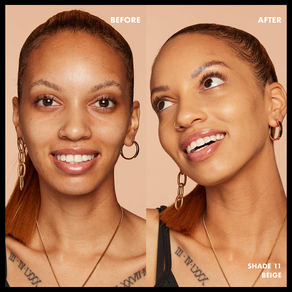 NYX PROFESSIONAL MAKEUP Total Control Pro Drop Foundation, Skin-True Buildable Coverage - Beige