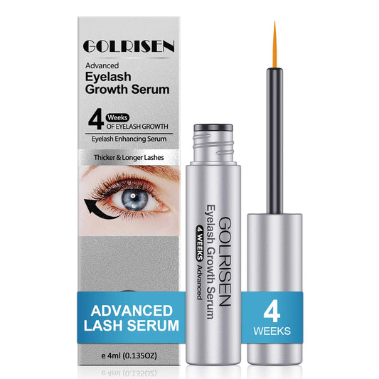 Eyelash Growth Serum, Advanced Lash Serum For Eyelash Growth with Myristoyl Pentapeptide-4 Lash Enhancing Serums For Thicker, Longer Lashes (4ml)
