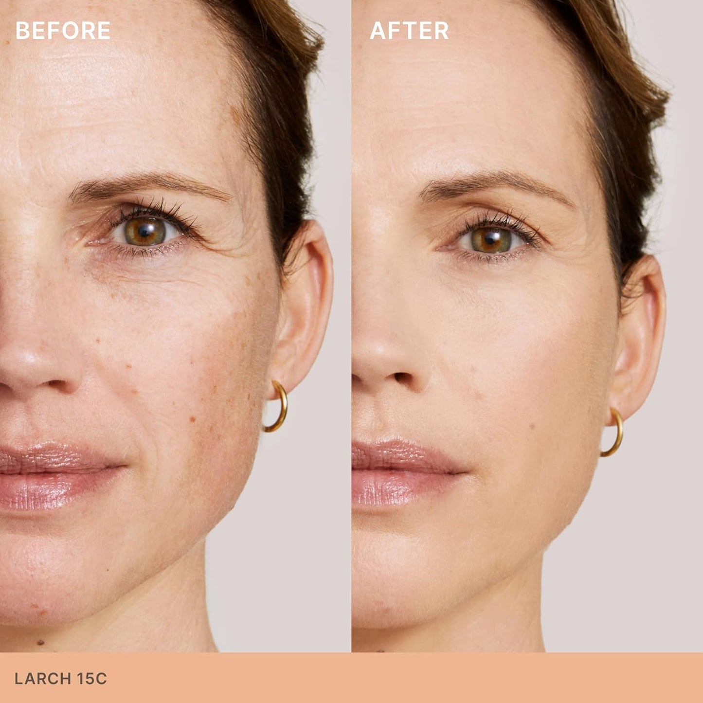 ILIA - Skin Rewind Complexion Stick - Foundation + Concealer + Skincare | Non-Toxic, Vegan, Cruelty-Free, Clean Makeup (15C - Larch, 0.35 oz | 10 g)