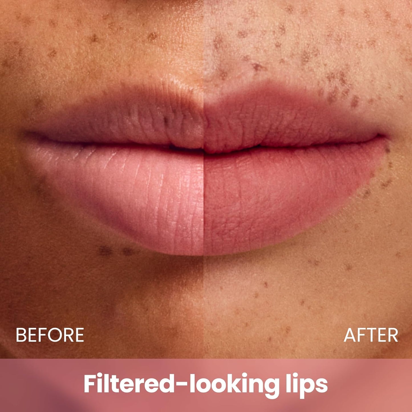 COLORGRAM NUDE BLUR TINT 17 RIPEN PEACH | Soft Velvet Matte Liquid Lipstick & Cheek Tint | Lightweight Blurring Tint for a Smooth & Airbrushed Finish | Long-Lasting & Non-Sticky Formula