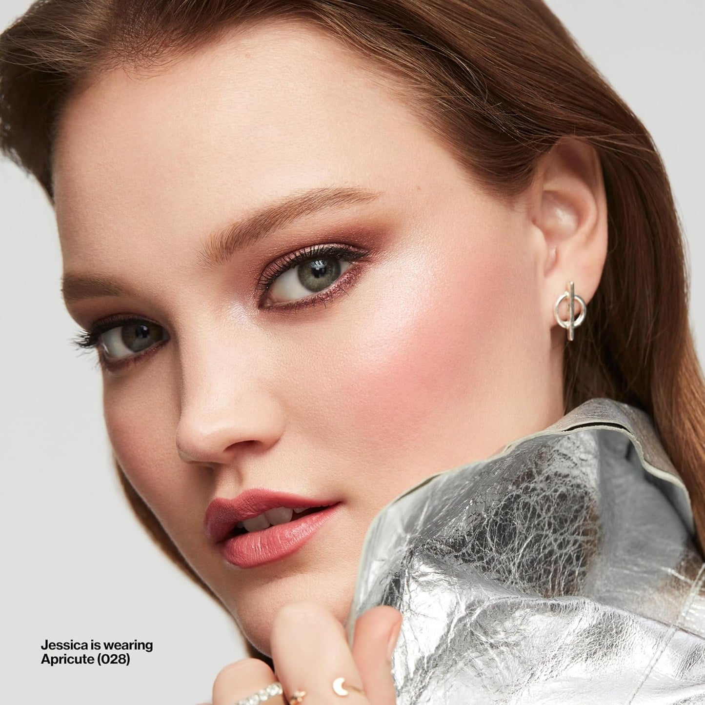 Revlon Blush, Powder Blush Face Makeup, High Impact Buildable Color, Lightweight & Smooth Finish, 006 Naughty Nude, 0.17 oz