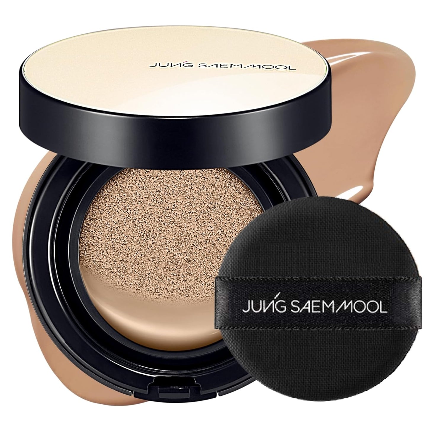 [JUNGSAEMMOOL OFFICIAL] Essential Skin Nuder Cushion (09 Bronze) | Refill Not Included | Natural Finish | SPF50 Broad Spectrum | Makeup Artist Brand | Cream Foundation