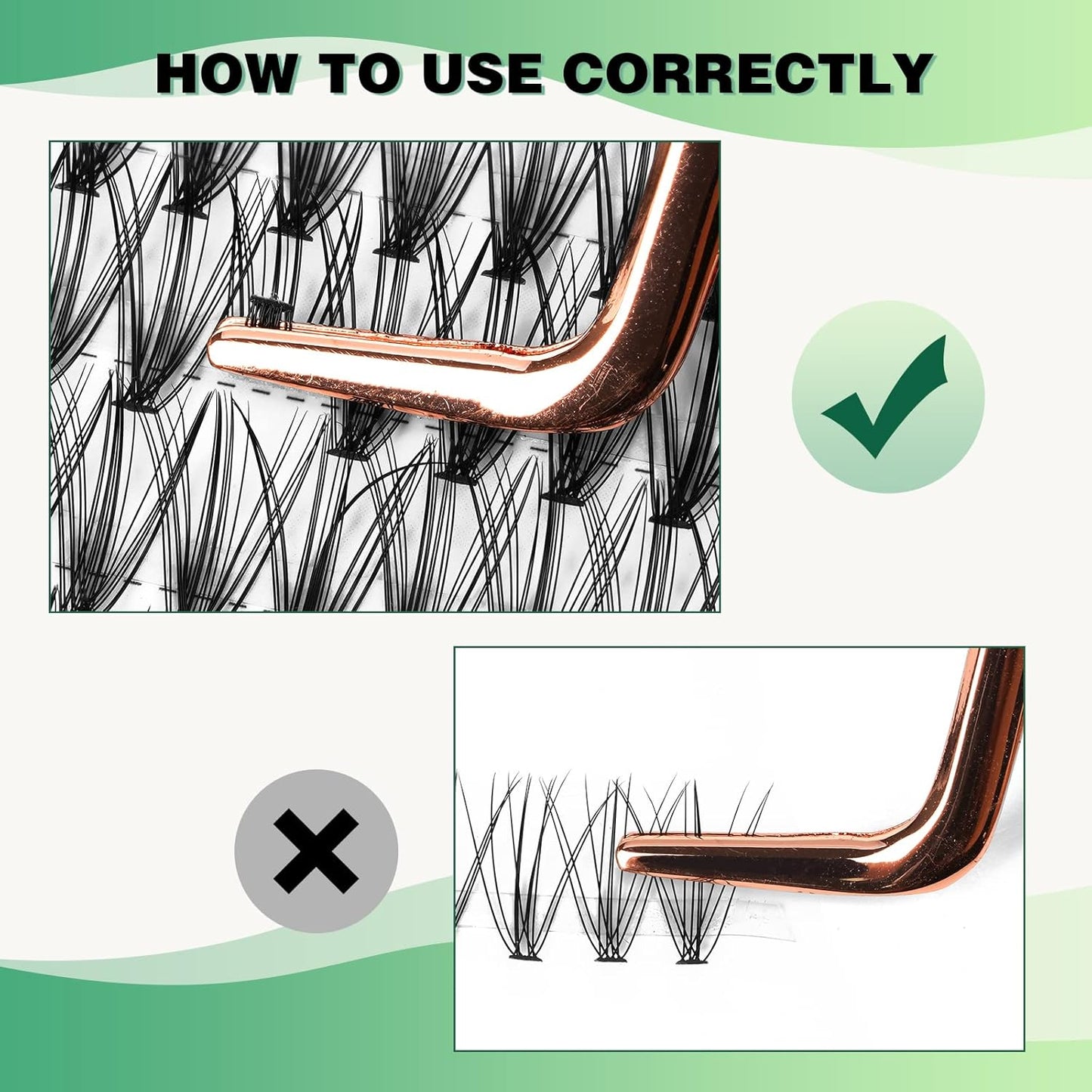 Lash Clusters 300Pcs Individual Lashes 20D 0.07D Curl9-18MIX Lash Extensions Clusters Lashes Soft&Natural False Eyelashes Individual DIY Eyelash Extension at Home(20D-0.07D,9-18MIX)