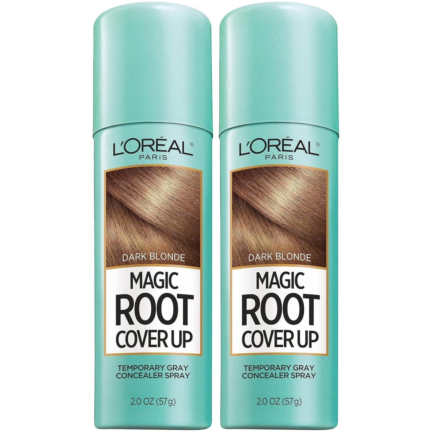 L'Oreal Paris Hair Color Root Cover Up Hair Dye Dark Blonde 2 Ounce (Pack of 2) (Packaging May Vary)