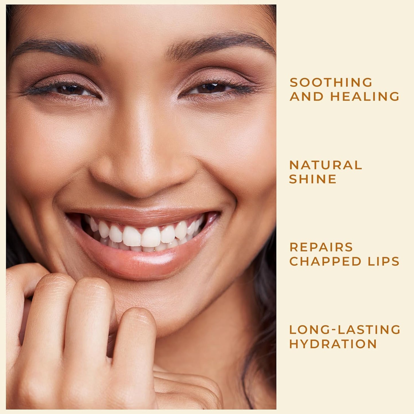 Pineapple Melon Lip Balm Hydrating & Nourishing Lip Moisturizer with Squalane, Castor Oil, Castor Oil, and Vitamin E, Smooth Application, Lip Care, Barrier Protection, Non-Waxy, Refreshing Scent