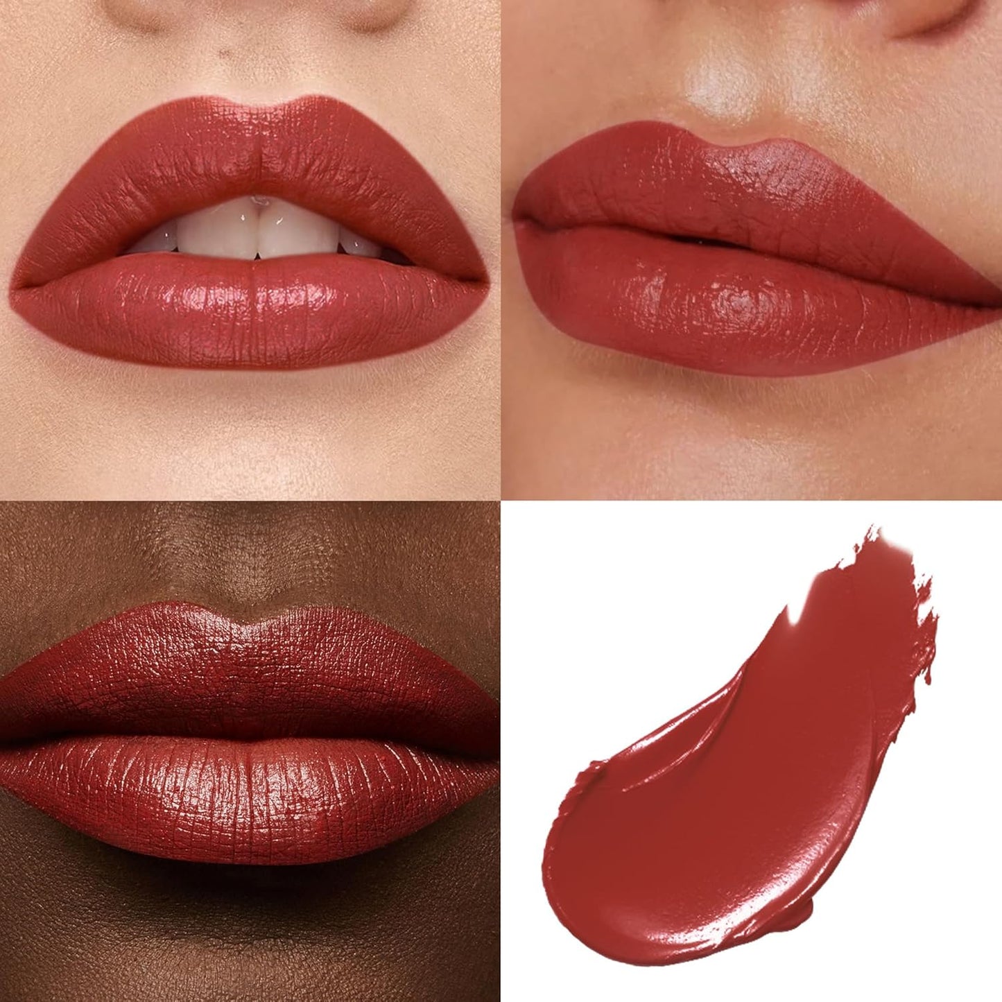 MAKI YIKA Red Lipstick for Women Moisture Hydrate Lipsticks Glossy Dark Red Lipsticks Sheer Finish Lightweight Tinted Lip Balm (Z12 Pampas)