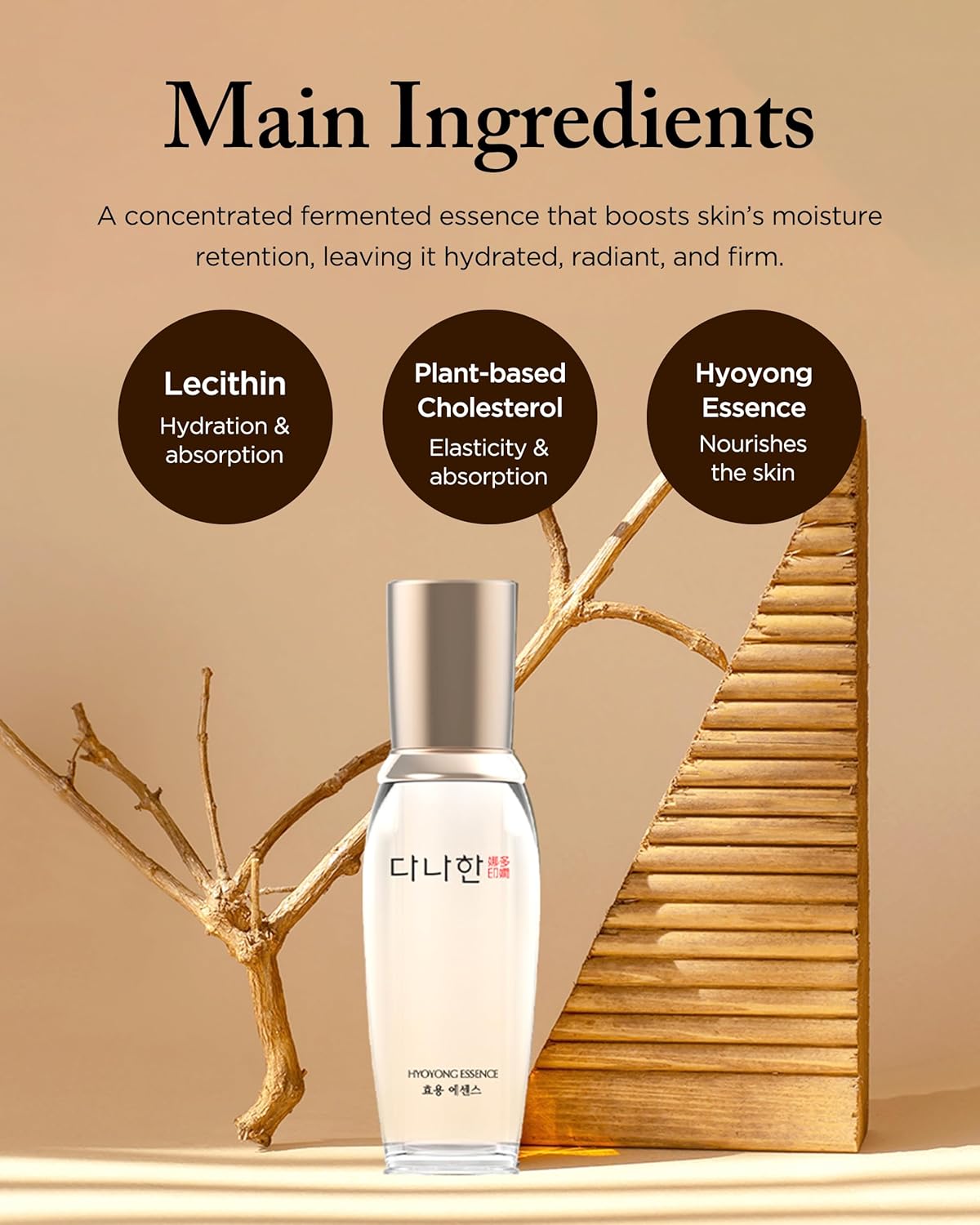 Hyoyong Korean Traditional Herbal Fermented Face Essence Special Gift Set - Anti-Aging Concentrated Serum for Improves Elasticity Firmness, 1.69 fl.oz. + 1.01 fl.oz 2 Pack