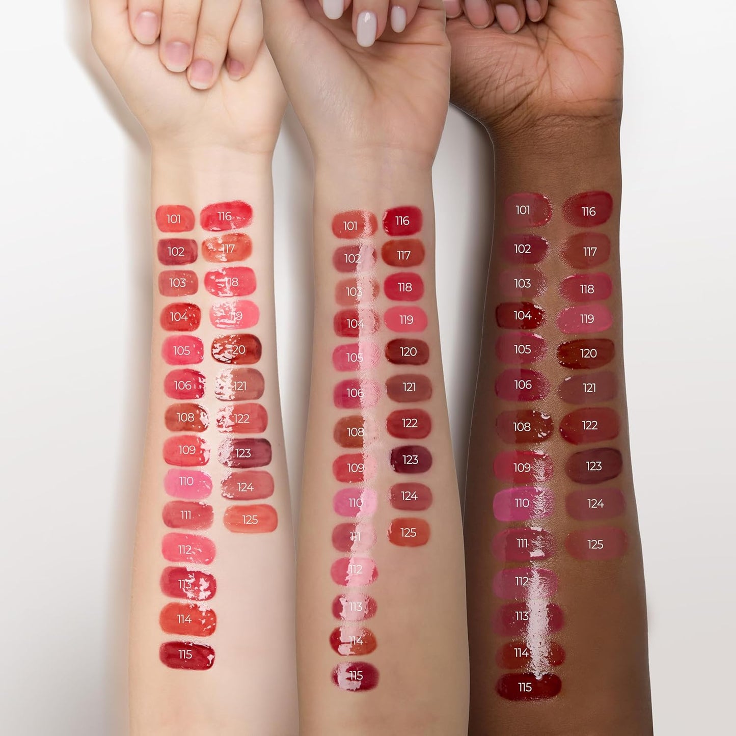 Laka Fruity Glam Tint, 4.5g/0.15 oz., Glowing Lip Stain with Wide Color Spectrum, Hydrating & Lightweight Texture, Long-Lasting Bold Stain, Non-Sticky, Vegan, K-Beauty (#106 Juicy)