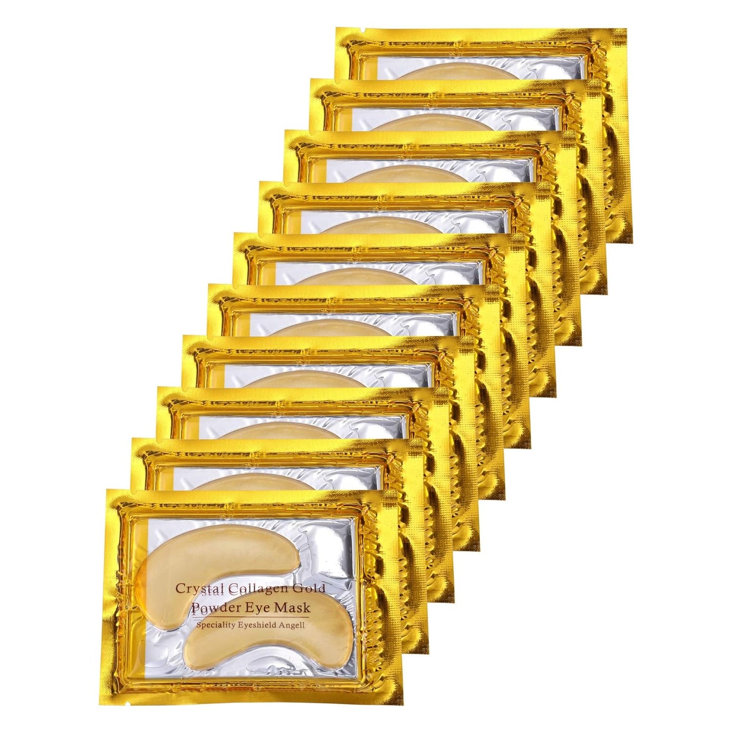 30 Pairs Eye Mask Set Collagen Crystal Eye Masks for Puffiness Eyes Treatments gel eye pads for Dark Circles, Eye Bags, Anti-Aging, Reduce Wrinkles, Firms Eye Gel Mask with Moisturer Essence