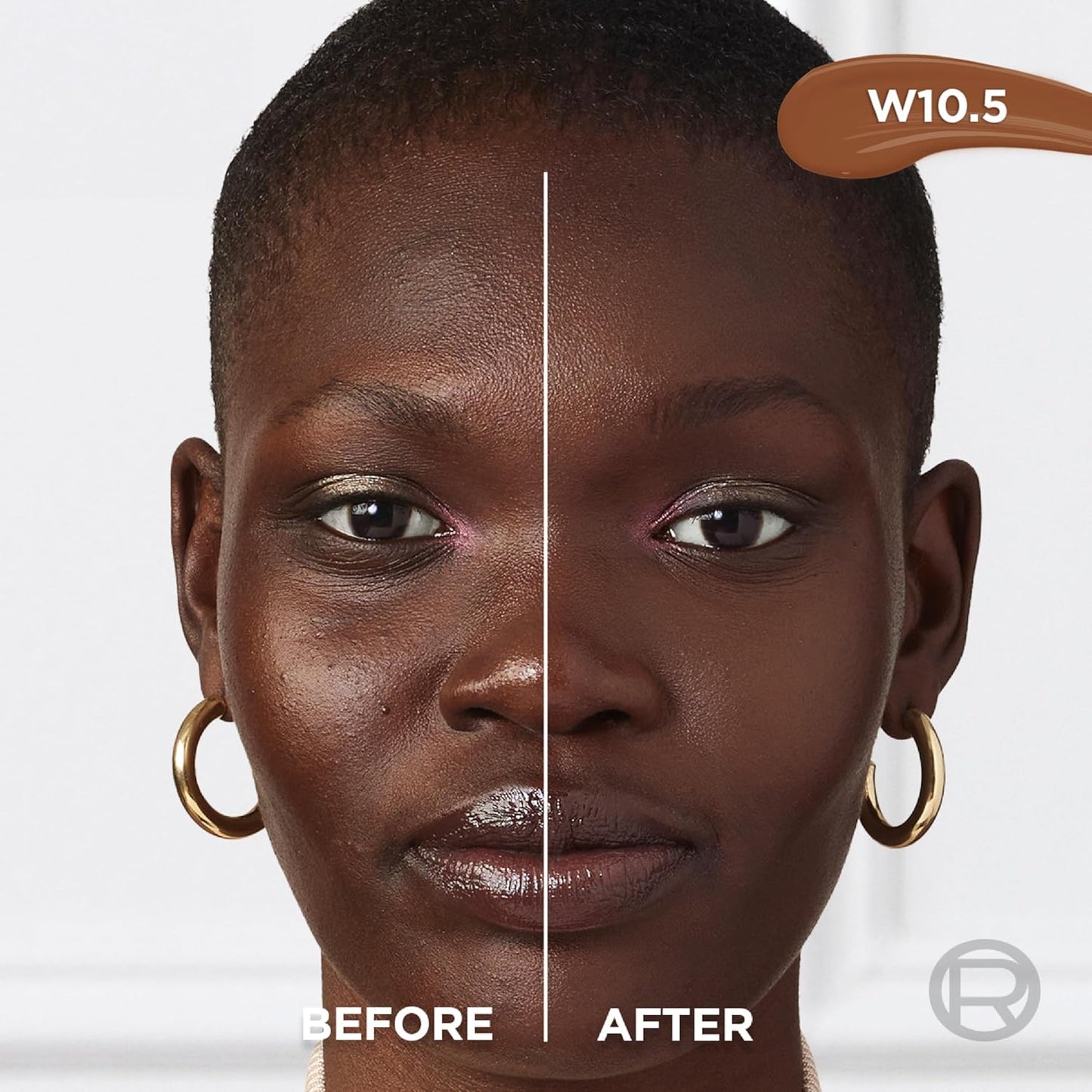 L’Oréal Paris True Match Radiant Serum Concealer, Brightening Under Eye Concealer Make Up with 1.5% Hyaluronic Acid and Caffeine, W10.5, 0.33 Oz