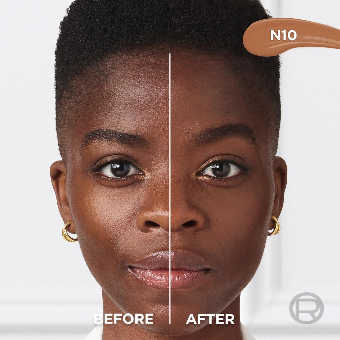 L'Oreal Paris True Match Radiant Serum Concealer, Brightening Under Eye Concealer Make Up with 1.5% Hyaluronic Acid and Caffeine, N10, 0.33 Oz