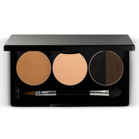 Jolie Pro Sculpting Brow Palette Kit (Dark)