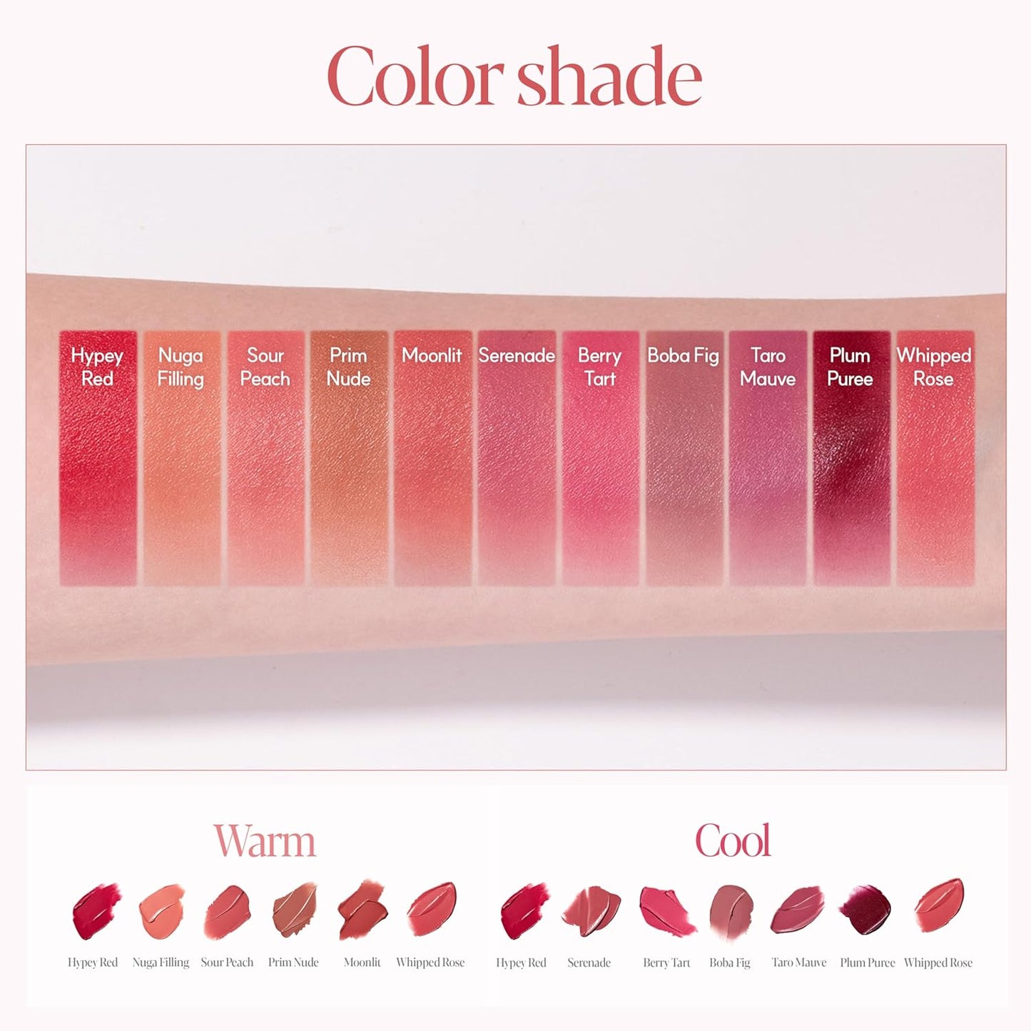 Espoir Couture Lip Tint Fitting Blur #10 Plum Puree 0.14oz | Soft and Creamy Color for Blurry Lip Look | Smudge-Proof Fixing Lip Stain | Lightweight and Comfortable Matte Finish