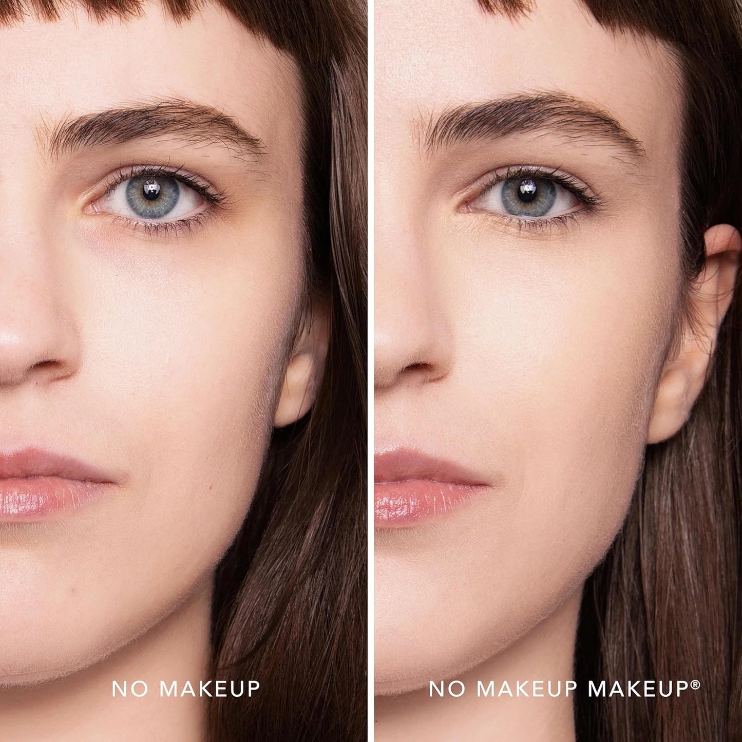 Long-Lasting Lightweight Foundation & Brush Duo | Cruelty-Free, Fragrance-Free, Buildable, Transfer-Proof Makeup (Porcelain)