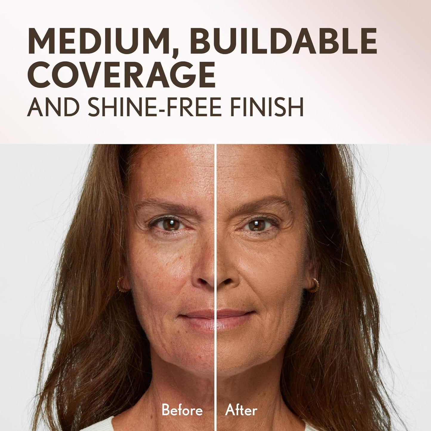 Covergirl Clean Invisible Pressed Powder, Lightweight, Breathable, Vegan Formula, Soft Honey 155, 0.38oz