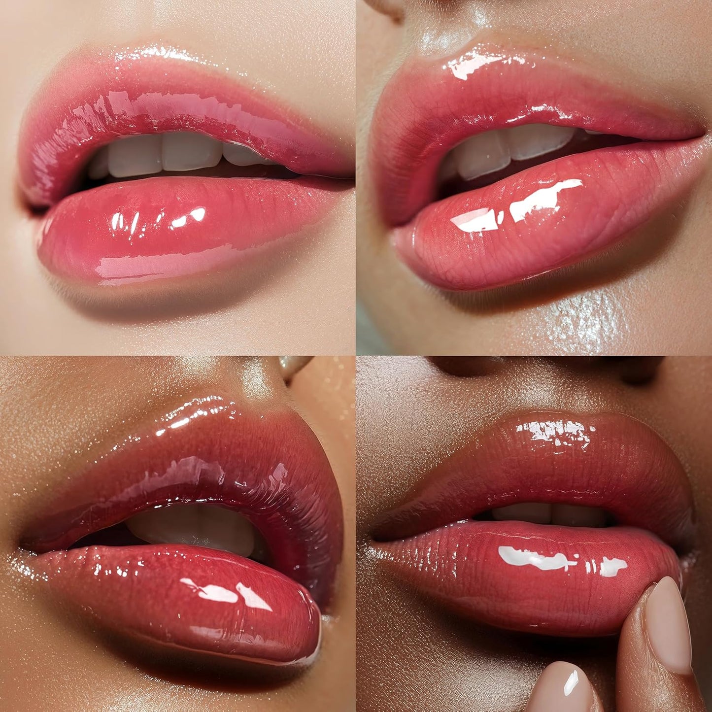 Espoir Couture Lip Tint Glaze #8 Petal Punch 0.14oz | Volumizing Lip Stain with Syrupy Shine | Long-Lasting & Vibrant Color for Radiant Lip Look | Moisturizing & Glossy Lip Tint | Korean Lip Makeup