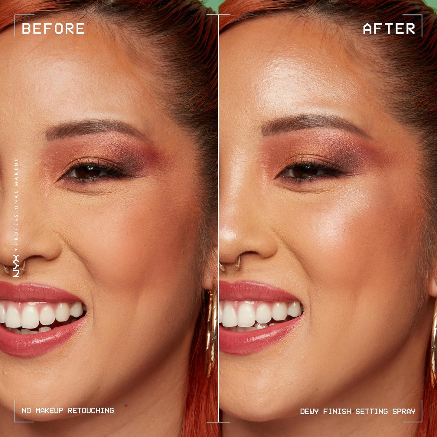 NYX PROFESSIONAL MAKEUP Makeup Setting Spray, Dewy Finish JUMBO Size, Setting Spray for 16HR Make Up Wear