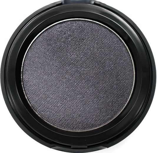 Gothic Deep Navy Blue Purple Plum Dark Metallic Shimmering Pressed Powder Single Vegan Eyeshadow; Talc, Paraben & Cruelty Free
