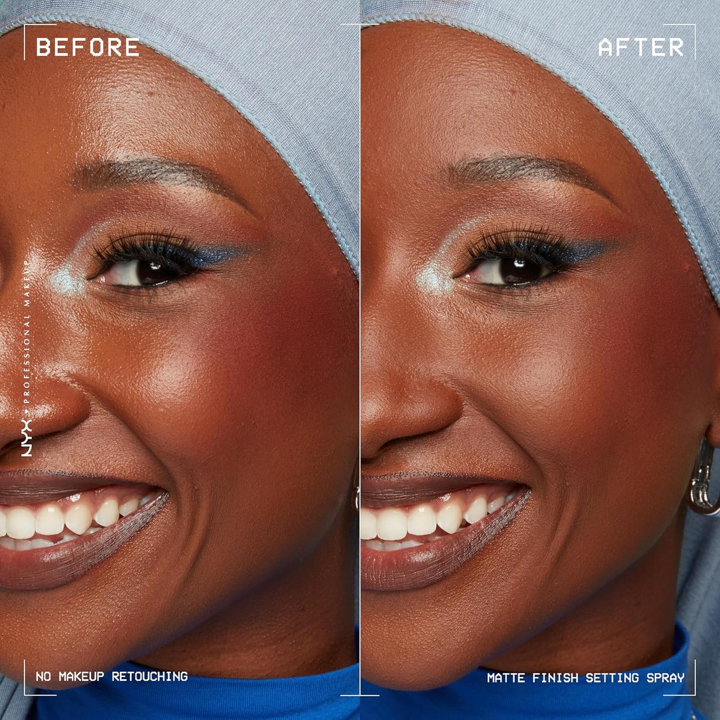 NYX PROFESSIONAL MAKEUP Makeup Setting Spray, Matte + Dewy Finish ( Pack Of 2), Setting Spray for 16HR Make Up Wear