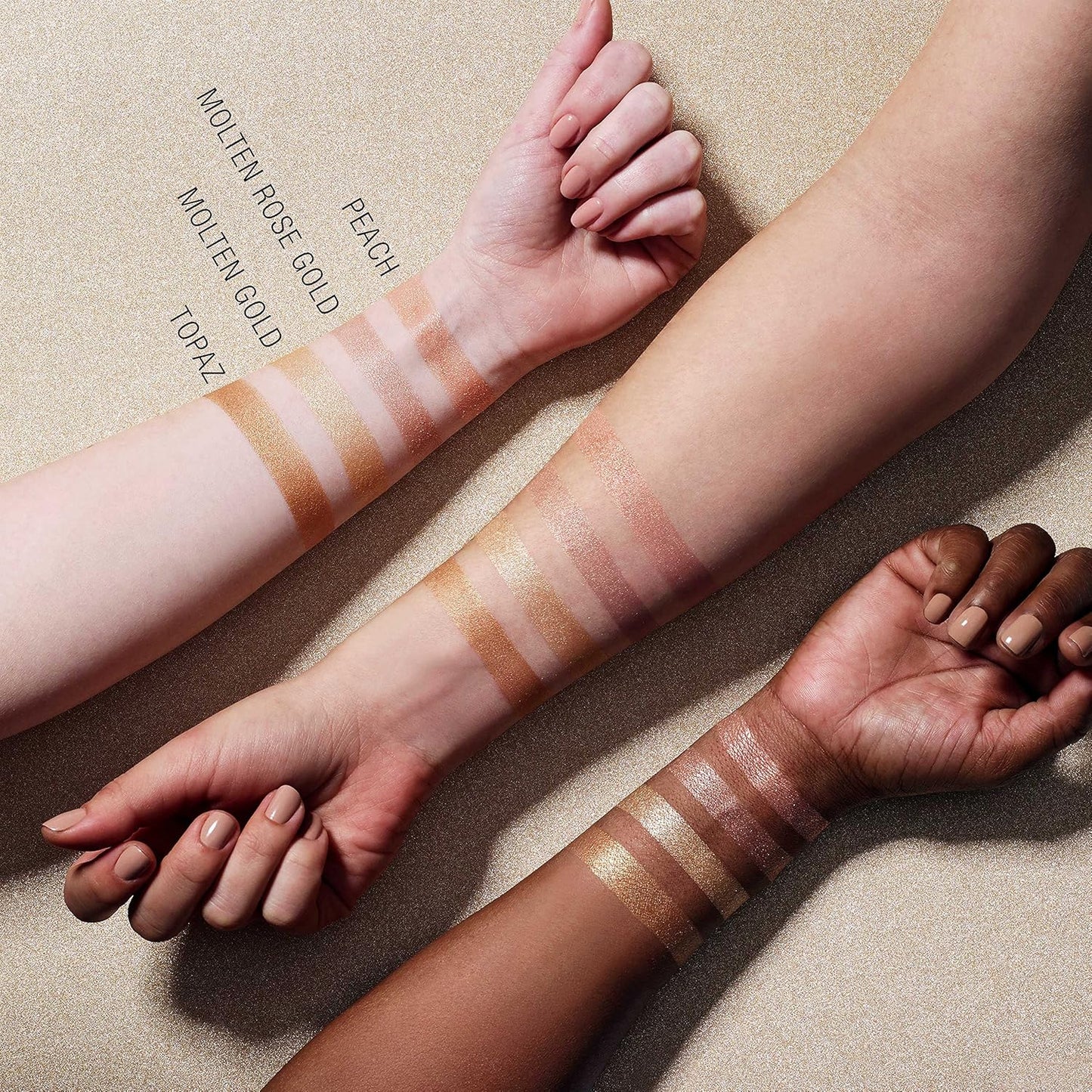 Maybelline New York Facestudio Master Chrome Metallic Highlighter Makeup, Molten Rose Gold, 0.24 Ounce (Pack of 2)